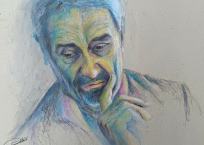 Portrait du chanteur, compositeur, interprète Romain Didier