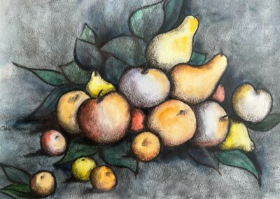 Nature morte aux pommes et poires