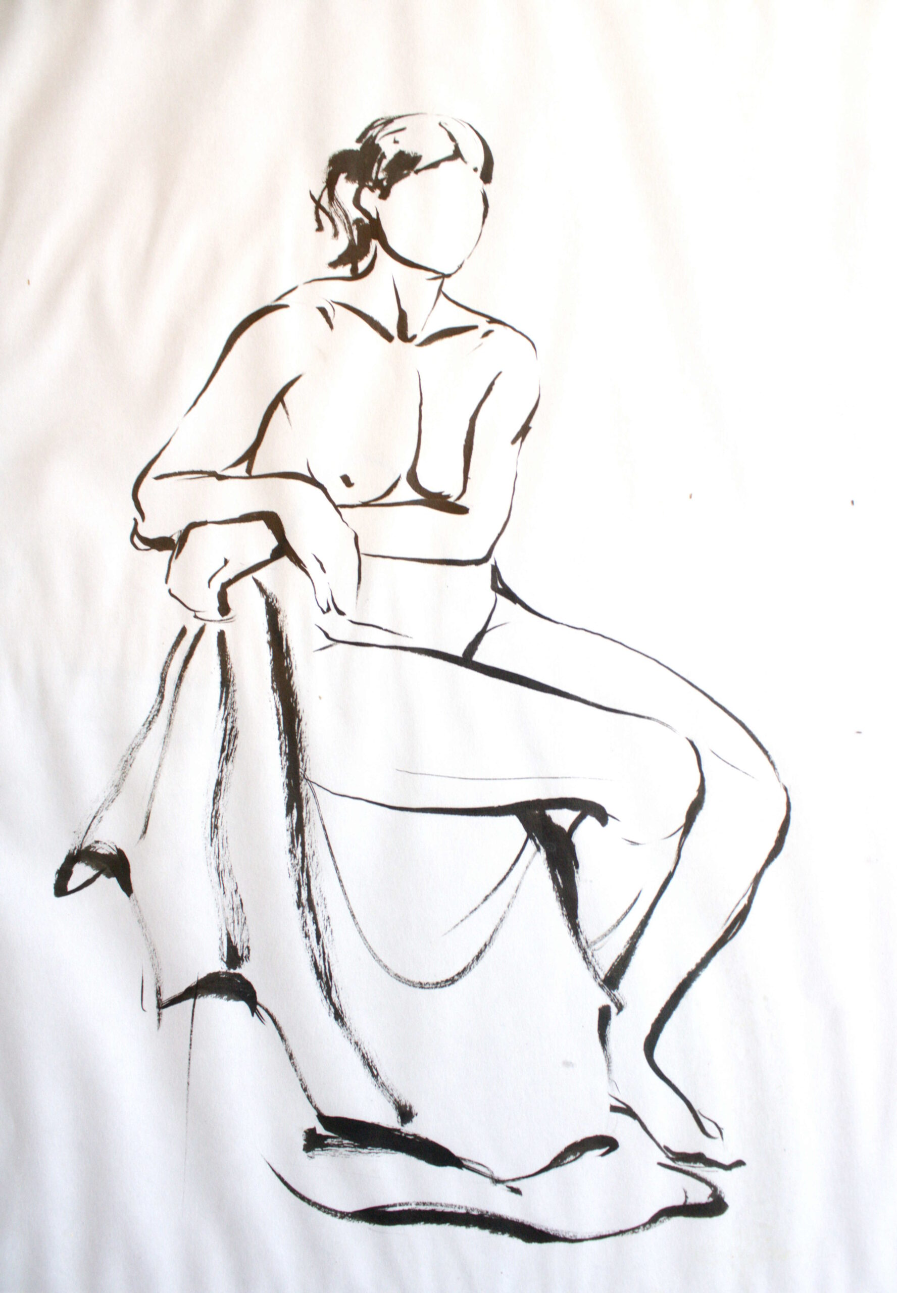 croquis de femme